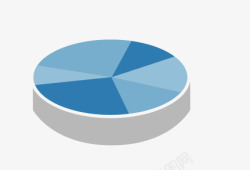 扇形统计图素材