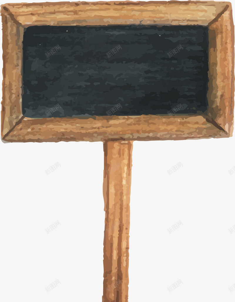 手绘卡通黑板木板矢量图ai免抠素材_88icon https://88icon.com 卡通黑板 手绘风 矢量png 路牌 黑板 黑板路牌 矢量图