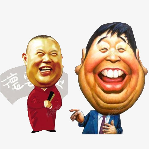 相声演员郭德纲卡通画png免抠素材_88icon https://88icon.com 卡通相声 相声 相声演员 相声演员卡通画 舞台 表演 说唱 说相声 郭德纲