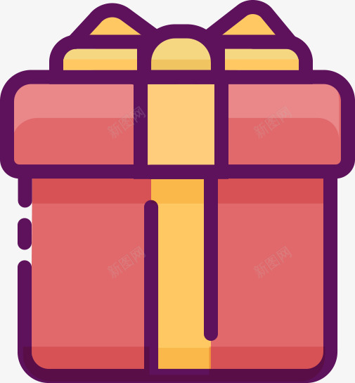 卡通文艺精美礼盒包装png免抠素材_88icon https://88icon.com 包装设计 广告设计 文艺精美礼盒 礼物包装 礼物盒 礼盒装饰设计 精美礼盒