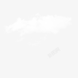 漂浮的云天空白云白云笔刷高清图片
