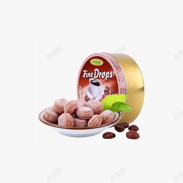 Woogie咖啡味水果硬糖png免抠素材_88icon https://88icon.com 产品实物 德国 水果硬糖 进口食品