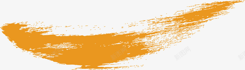 橙色笔刷矢量图ai免抠素材_88icon https://88icon.com 彩色笔刷 橙色笔刷 毛笔刷 油画笔刷 泼墨笔刷 笔刷矢量 素描笔刷 矢量图