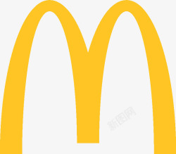 连锁金拱门麦当劳连锁餐厅logo图标高清图片