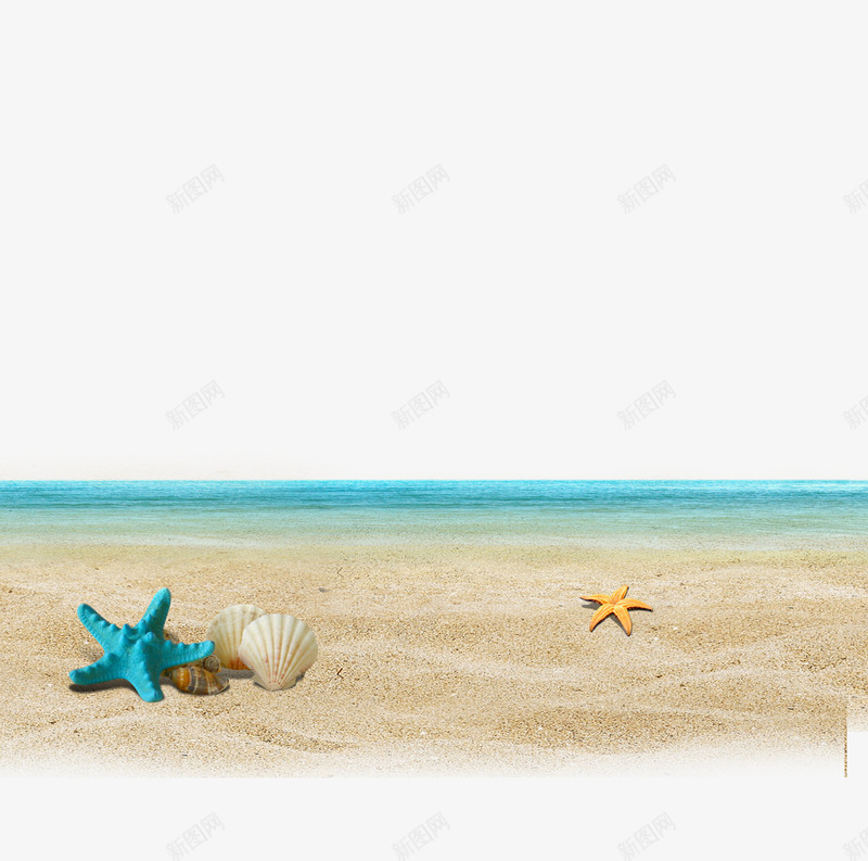 海边沙滩背景png免抠素材_88icon https://88icon.com 沙滩 海螺 海边 背景 贝壳