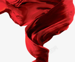 丝绸缎红绸高清图片