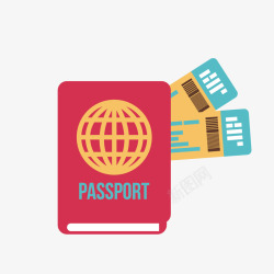 案出国护照素材
