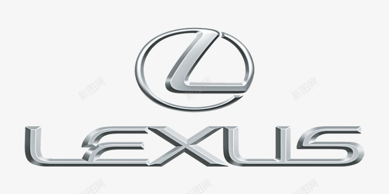 轮廓的汽车雷克萨斯logo图标图标