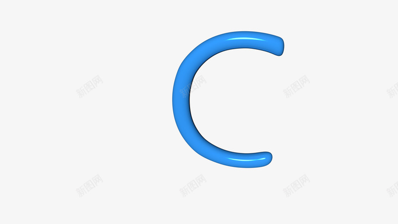 气泡字母CC4D制作png免抠素材_88icon https://88icon.com C C4D 字母 气泡字