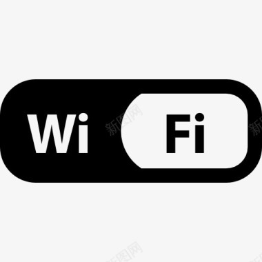 带帽子的WiFi区标志图标图标