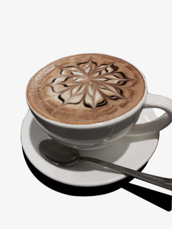 饮品类卡布奇诺咖啡高清图片