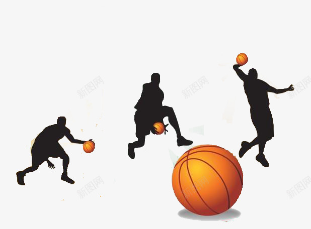 打篮球的人png免抠素材_88icon https://88icon.com 健身 动作 扣篮 运球