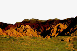 新疆努尔加大峡谷风景1素材