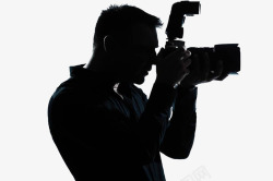 记者拍照拍照记者剪影高清图片