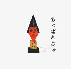 日式传统吉祥物风哨素材