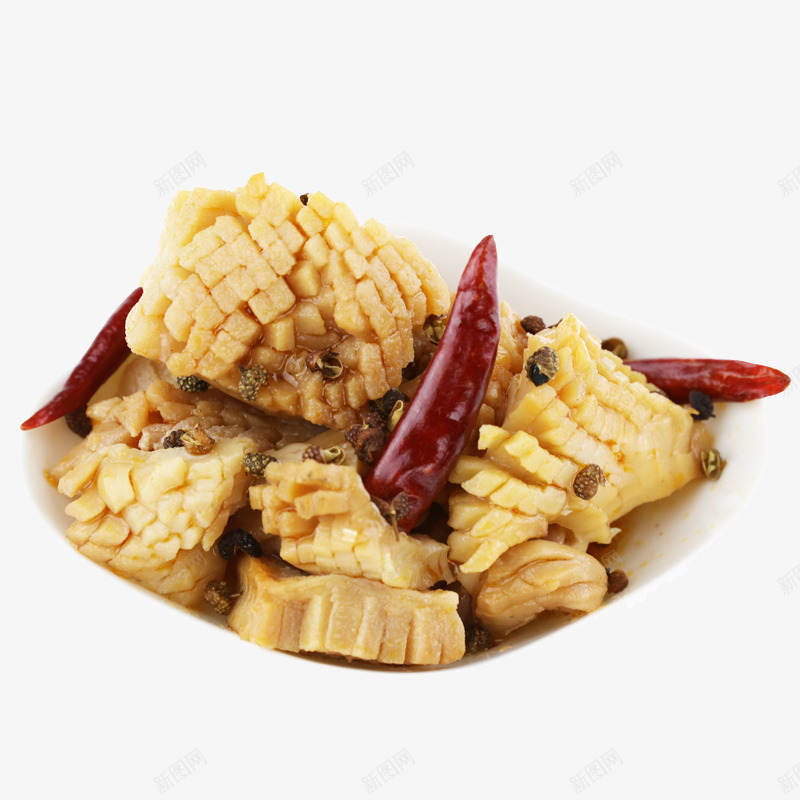 香辣鱿鱼png免抠素材_88icon https://88icon.com 产品实物 海鲜 熟食 食物