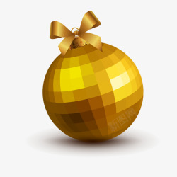 金色小球素材