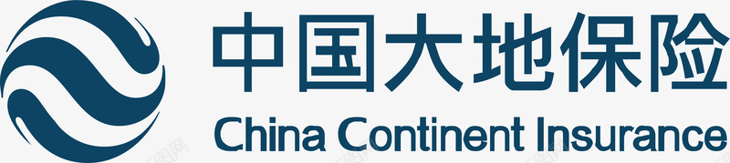 大地裂缝中国大地保险logo矢量图图标图标
