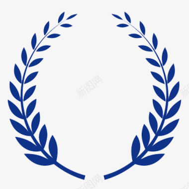 希腊游叶子装饰图标图标