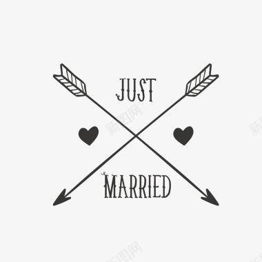 结婚素材素雅结婚装饰矢量图图标图标