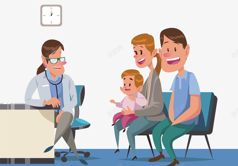 抱着孩子去看病的父母矢量图eps免抠素材_88icon https://88icon.com 儿科医生 儿科医生与病人 医生 医生PNG 父母 矢量儿科医生 矢量医生 矢量图