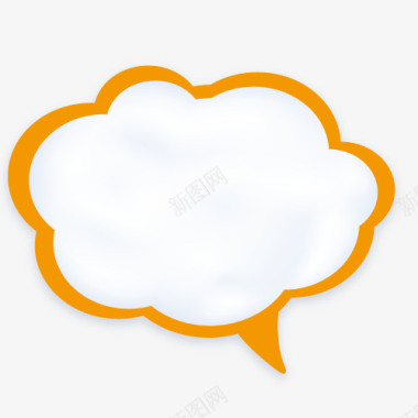 对话淘宝价格云朵对话框图标图标