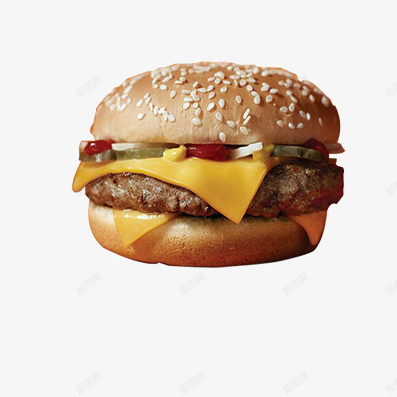 多层松软牛肉堡蔬菜png免抠素材_88icon https://88icon.com 多层 牛肉堡 芝士 蔬菜