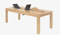 实木桌子翻转桌子面素材