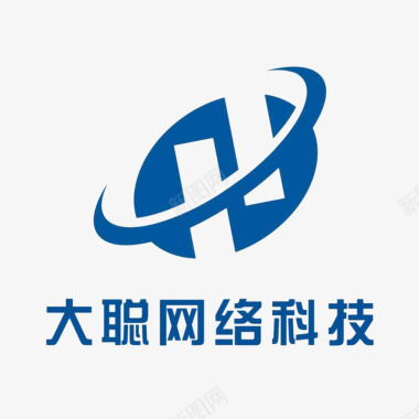 创意鱼logo网络科技logo创意标志图标图标