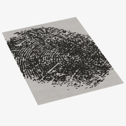 绒毛地毯灰色指纹图案绒毛北欧地毯高清图片
