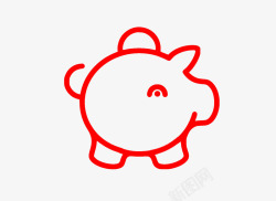 2019春节猪猪元素素材
