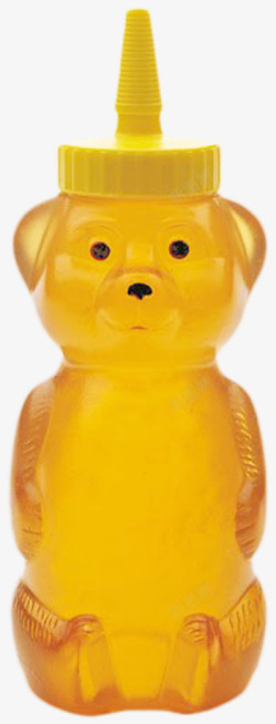 小熊瓶子蜂蜜素材