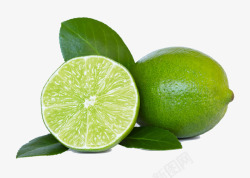 有机柑橘绿色柠檬高清图片