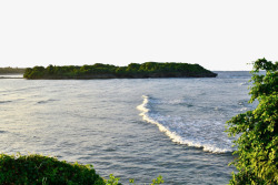 巴厘岛努沙杜瓦海滩景点素材