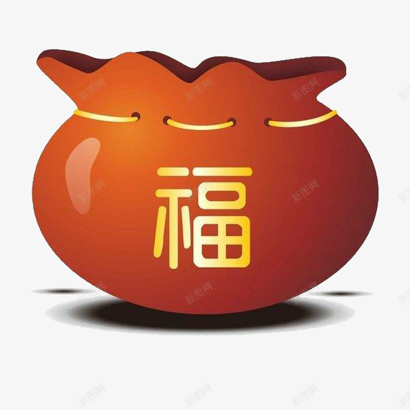 卡通福袋png免抠素材_88icon https://88icon.com MG动画 ppt 大福袋 活动 礼包 节日礼包