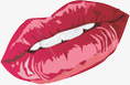 嘴唇嘴唇卡通性感的嘴唇图标图标
