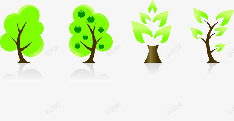 绿色的生命树png免抠素材_88icon https://88icon.com 树 环保 生命树 生态 绿色
