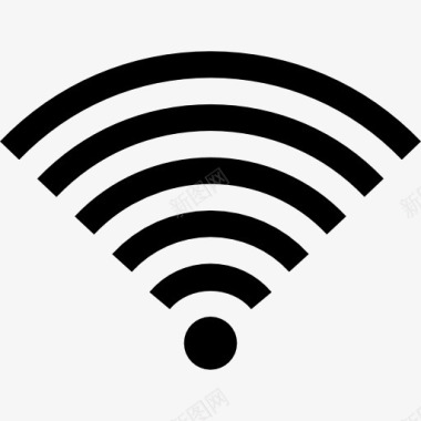 无线网信号WIFI全信号接口符号图标图标