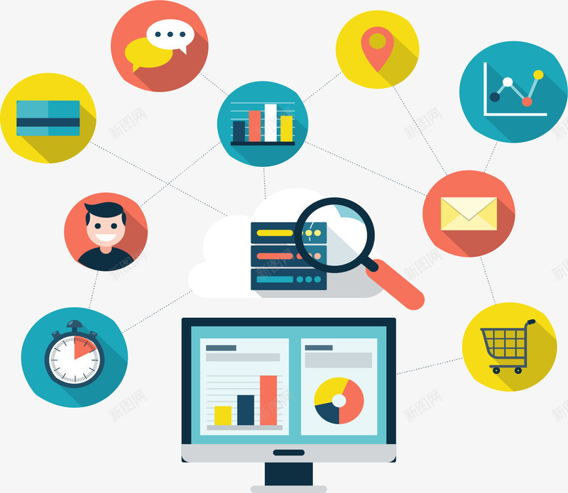 互联网商务大数据矢量图ai免抠素材_88icon https://88icon.com 互联网 商务 商务大数据 大数据 矢量png 网络大数据 矢量图