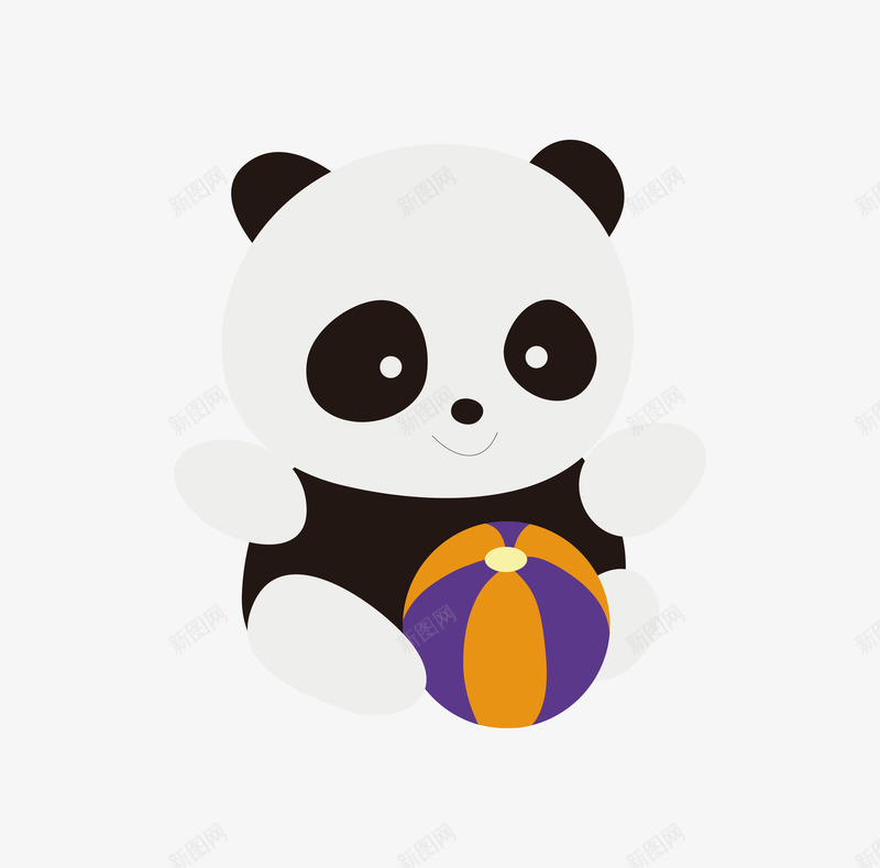 卡通可爱小动物装饰动物头像熊猫png免抠素材_88icon https://88icon.com 动物可爱 卡通动物 小清新海报设计 手绘动物头像 熊猫 萌萌哒的小动物 装饰卡通