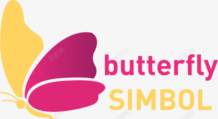 公司logo蝴蝶图标图标