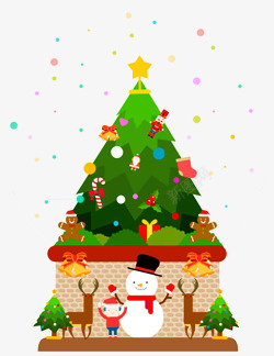 圣诞节的树素材