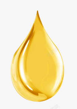 金色液体金色透明水滴液体高清图片