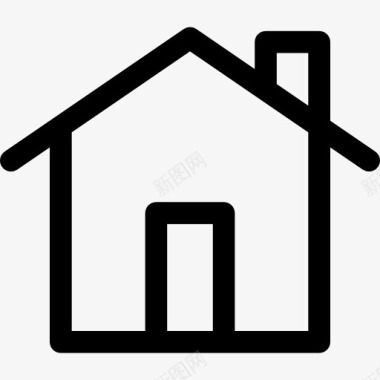小房子免抠小家图标图标
