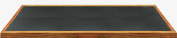 平放的木边黑板教师节素材