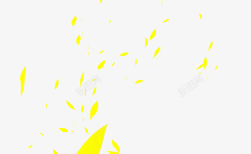 黄色花瓣碎片飘落装饰png免抠素材_88icon https://88icon.com 碎片 花瓣 装饰 飘落 黄色