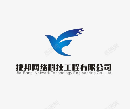 蓝色一点资讯logo网络科技logo创意标志图标图标