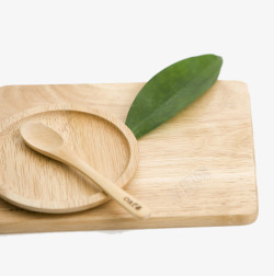 木头勺子木质品高清图片