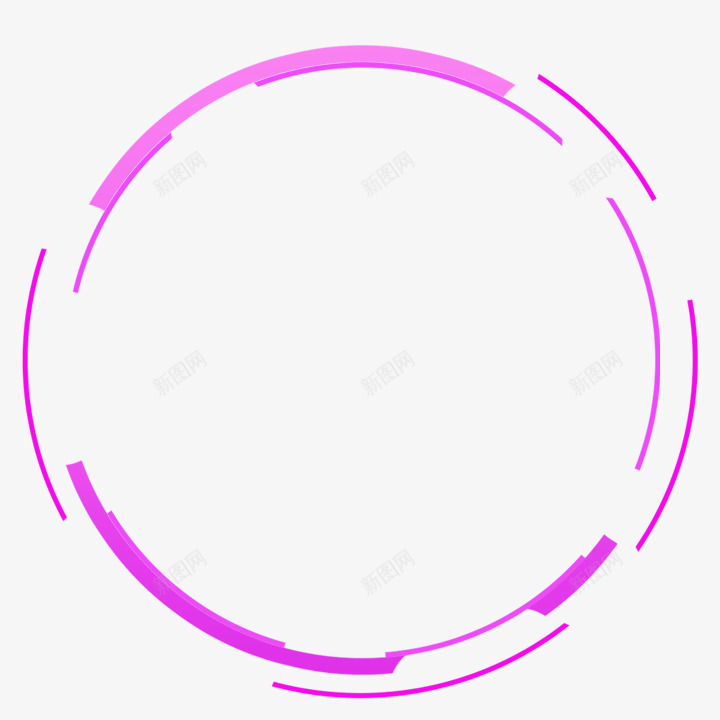 紫色简约圆圈线条边框纹理png免抠素材_88icon https://88icon.com 免抠PNG 圆圈 简约 紫色 线条 边框纹理