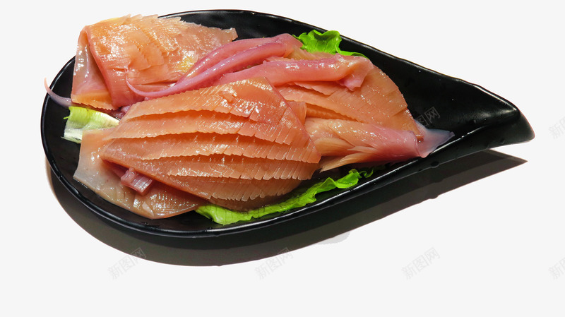 黑色盘子上的生鱼片png免抠素材_88icon https://88icon.com 免抠图 效果图 日本料理 生鱼片 装饰图 装饰画 食物